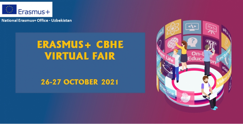 Uzbekistan HEIs in Erasmus+ Capacity Building in Higher Education-CBHE Virtual Fair 2021